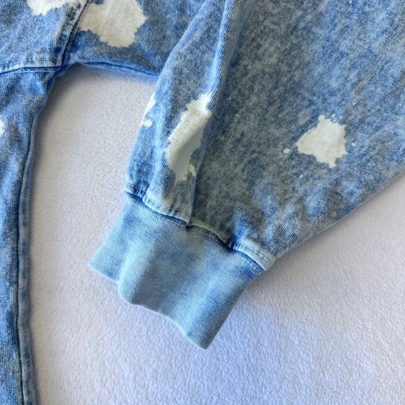 Disneyland Resort Spirit Jersey Blue Acid Wash Polka Dot Size Large Adult - Picture 7 of 12